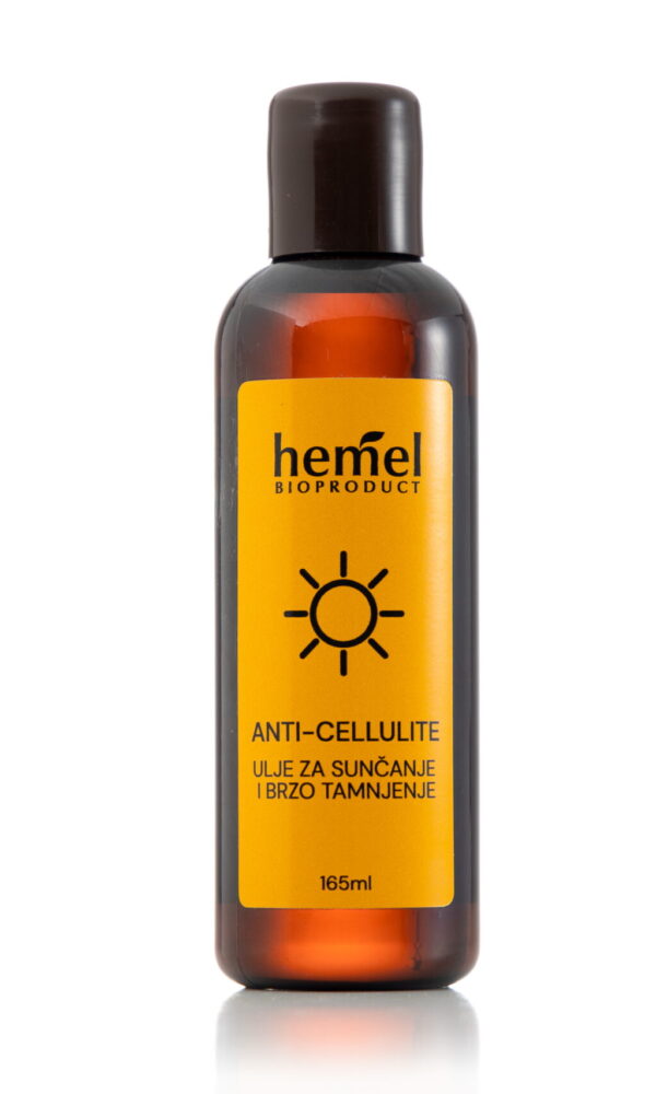 Anti-cellulite Tanning Oil - ulje za sunčanje i brzo tamnjenje, 165ml
